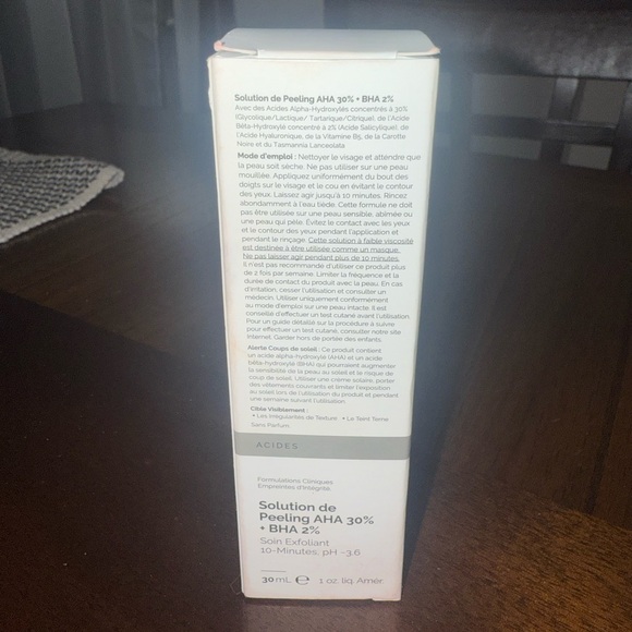 NEW THE ORDINARY AHA 30% BHA 2% PEELING SOLUTION . Never open. - Picture 5 of 5